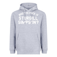 Heather Grey who the fuck is sturgill simpson Heavyweight Hoodie - longCreatives