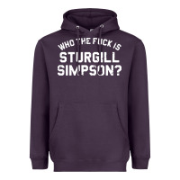 Plum who the fuck is sturgill simpson Heavyweight Hoodie - longCreatives