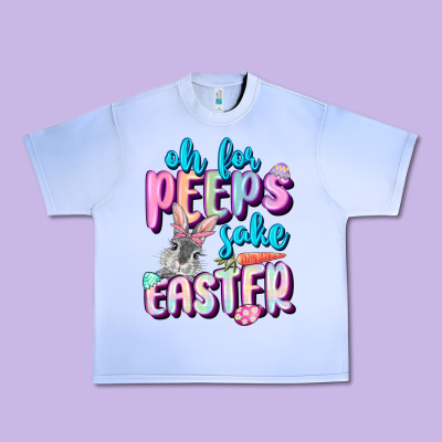 Oh For Peeps Sake Easter Day Urban Heavy Tee Designed By Cowgirlartshop