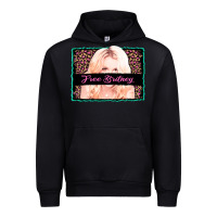 Black free britney leopard glitter Urban Hoodie - AdoDesignShop