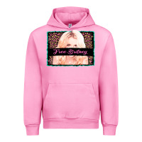 Fuchsia Pink free britney leopard glitter Urban Hoodie - AdoDesignShop