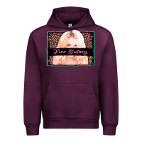Mauve Wine free britney leopard glitter Urban Hoodie - AdoDesignShop