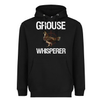 Black Ruffed Grouse Hunting Bird Spruce Grouse Heavyweight Hoodie - longCreatives