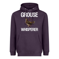 Plum Ruffed Grouse Hunting Bird Spruce Grouse Heavyweight Hoodie - longCreatives