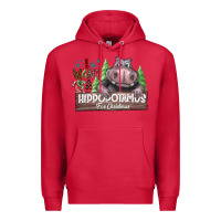 Cardinal IWant Hippopota maps For Christmas Premium Hoodie - CowhideDigitalArt