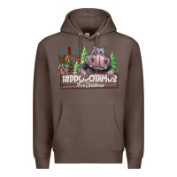 Coffee IWant Hippopota maps For Christmas Premium Hoodie - CowhideDigitalArt