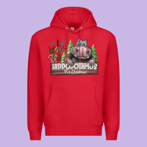 Iwant Hippopota Maps For Christmas Premium Hoodie Designed By Cowhidedigitalart