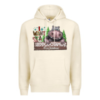 Tofu IWant Hippopota maps For Christmas Premium Hoodie - CowhideDigitalArt