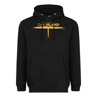 Black The Curse of Oak Island Comfortable Short Sleeve Heavyweight Hoodie - longCreatives