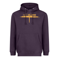 Plum The Curse of Oak Island Comfortable Short Sleeve Heavyweight Hoodie - longCreatives