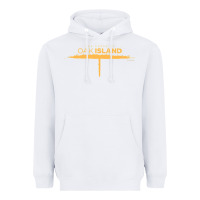 White The Curse of Oak Island Comfortable Short Sleeve Heavyweight Hoodie - longCreatives
