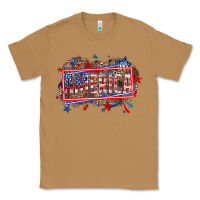 Toasted Coconut America Classic Tee - HowdyJamesFarm