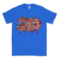 True Royal America Classic Tee - HowdyJamesFarm