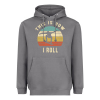 Storm Skater - This Is How I Roll Retro Skateboard Gift Heavyweight Hoodie - longCreatives