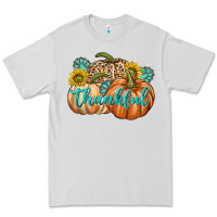 Dove Grey Thankful Premium Tee - texasbilliewilder