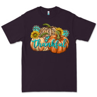 Plum Thankful Premium Tee - texasbilliewilder