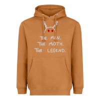 Meerkat The Man The Moth The Legend Mothman Heavyweight Hoodie - longCreatives