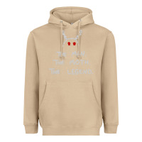 Mushroom The Man The Moth The Legend Mothman Heavyweight Hoodie - longCreatives
