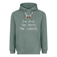 Sage The Man The Moth The Legend Mothman Heavyweight Hoodie - longCreatives