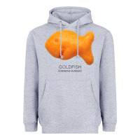 Heather Grey Scientific Goldfish Heavyweight Hoodie - longCreatives