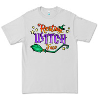 Dove Grey resting witch face Premium Tee - Jasminsmagicworld