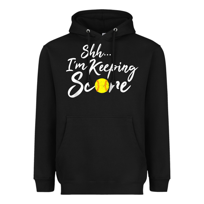 Scorekeeper Softball Team Scorebook Keeper Raglan Baseball Heavyweight Hoodie by longCreatives | Teevron