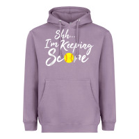 Lavender Scorekeeper Softball Team Scorebook Keeper Raglan Baseball Heavyweight Hoodie - longCreatives