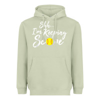 Matcha Scorekeeper Softball Team Scorebook Keeper Raglan Baseball Heavyweight Hoodie - longCreatives