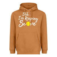 Meerkat Scorekeeper Softball Team Scorebook Keeper Raglan Baseball Heavyweight Hoodie - longCreatives
