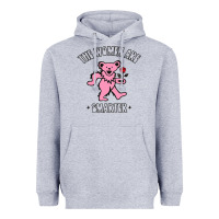Heather Grey The Women Are Dancing Bear Smarter Heavyweight Hoodie - longCreatives