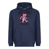 Navy The Women Are Dancing Bear Smarter Heavyweight Hoodie - longCreatives