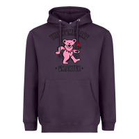 Plum The Women Are Dancing Bear Smarter Heavyweight Hoodie - longCreatives