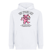 White The Women Are Dancing Bear Smarter Heavyweight Hoodie - longCreatives