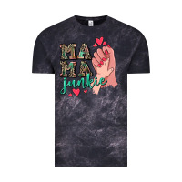 Cloud Black Mama Junkie Mother's Day Vintage Tee - CowGirlArtShop
