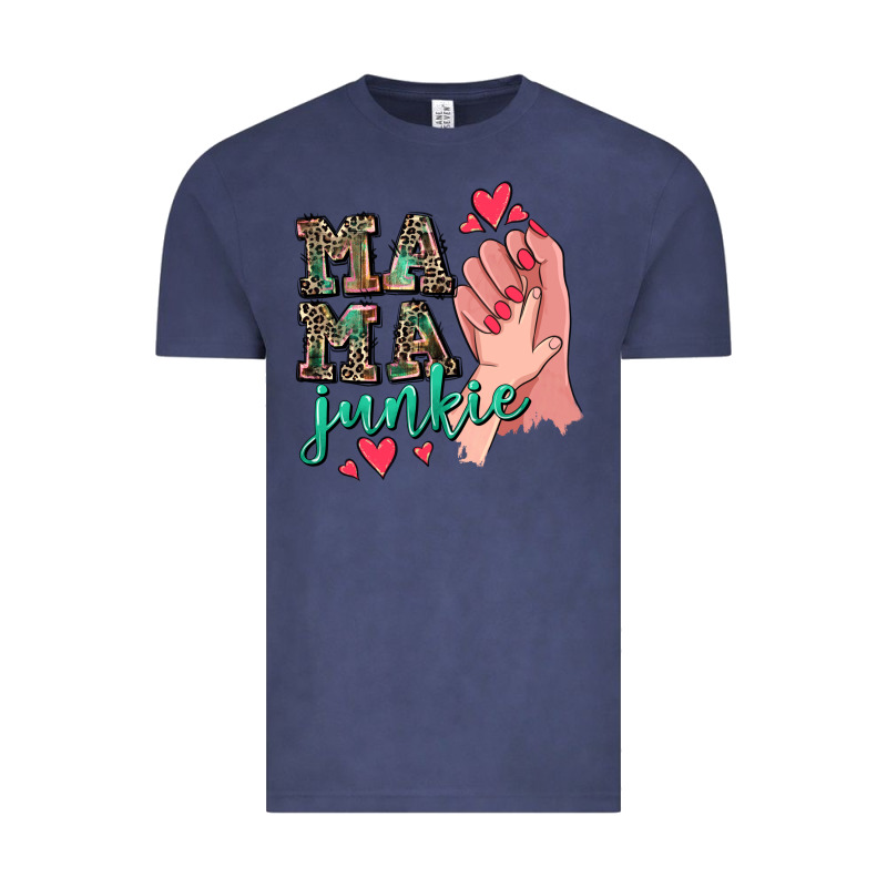Mama Junkie Mother's Day Vintage Tee by CowGirlArtShop | Teevron