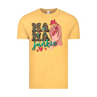 Vintage Mustard Mama Junkie Mother's Day Vintage Tee - CowGirlArtShop