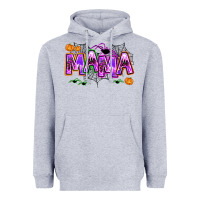 Heather Grey halloween mama Heavyweight Hoodie - AdoDesignShop