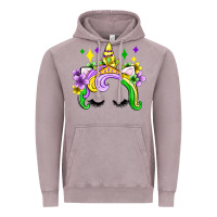 Vintage Zinc unicorn mardi gras olivia Vintage Hoodie - OliviaCreatesArt