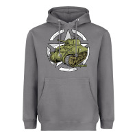 Storm Sherman M4A1 WWII Army Tank History Vintage Heavyweight Hoodie - longCreatives