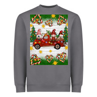 Storm christmas gnomes truck Heavyweight Sweatshirt - Artiststas