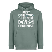 Sage Just One More Car I Promise Mechanic Gift Car Lover Garage Heavyweight Hoodie - longCreatives