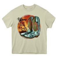 Mossy Blame It All On My Roots Heavy Core Tee - JahusDesignShop