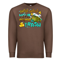 Chestnut splish splash your opinion is trash Premium Sweatshirt - AdoDesignShop