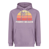 Lavender Pismo Beach CA Vintage 70s Retro Throwback Design Heavyweight Hoodie - longCreatives