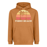 Meerkat Pismo Beach CA Vintage 70s Retro Throwback Design Heavyweight Hoodie - longCreatives