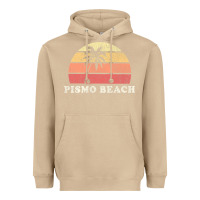 Mushroom Pismo Beach CA Vintage 70s Retro Throwback Design Heavyweight Hoodie - longCreatives