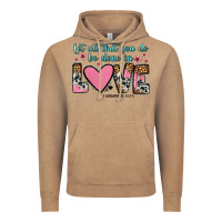 Vintage Coffee let all that you do be done in love Vintage Hoodie - OliviaCreatesArt