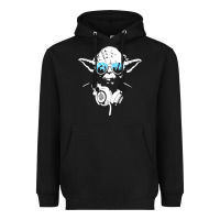 Black DJ Yoda Heavyweight Hoodie - longCreatives