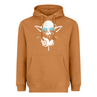 Meerkat DJ Yoda Heavyweight Hoodie - longCreatives