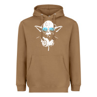 Toasted Coconut DJ Yoda Heavyweight Hoodie - longCreatives